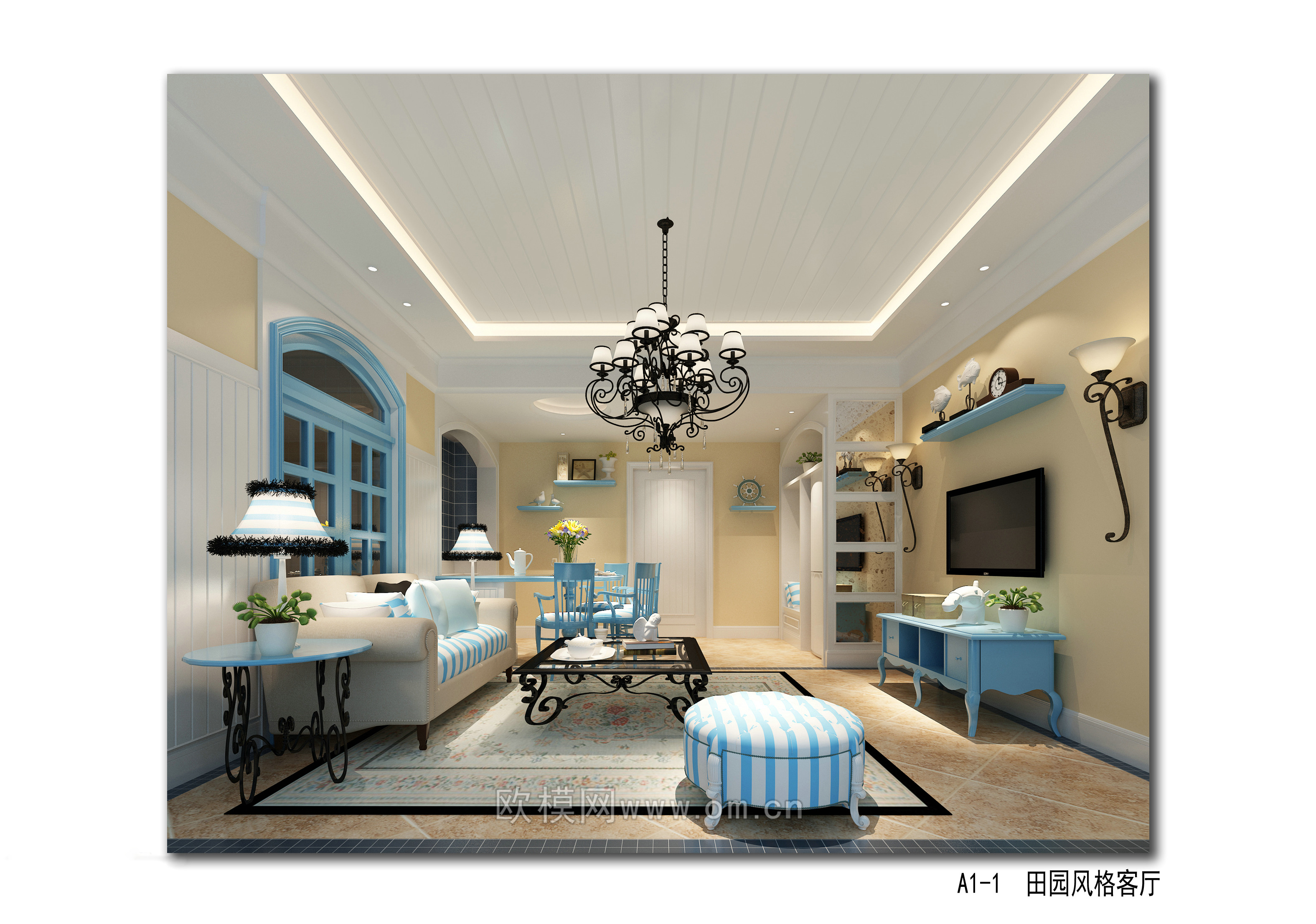 家装CAD(231)下载（渲染图3）