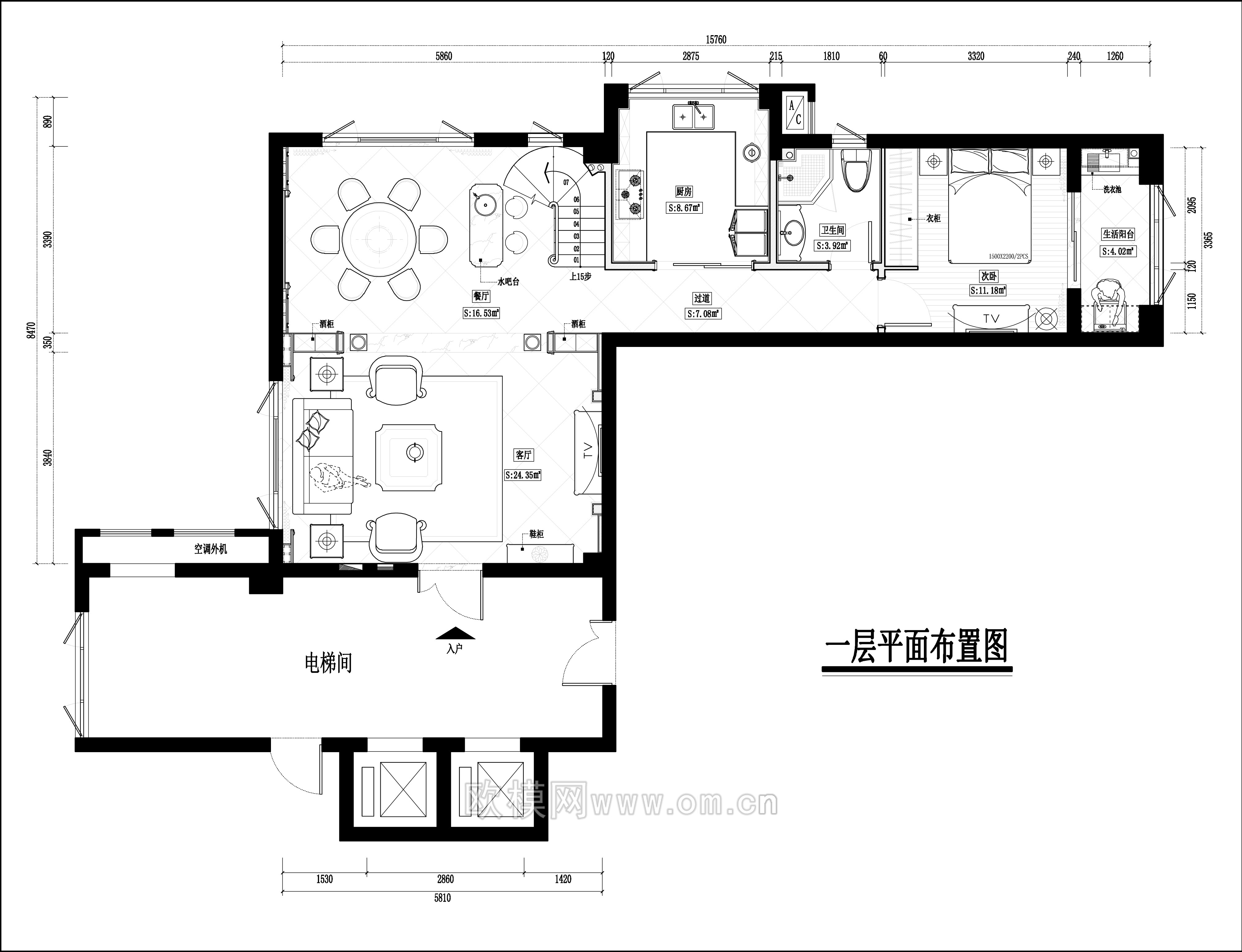 家装CAD(233)下载（渲染图3）