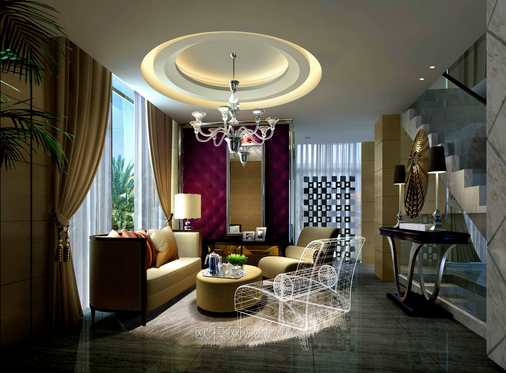 家装CAD(240)下载（渲染图1）