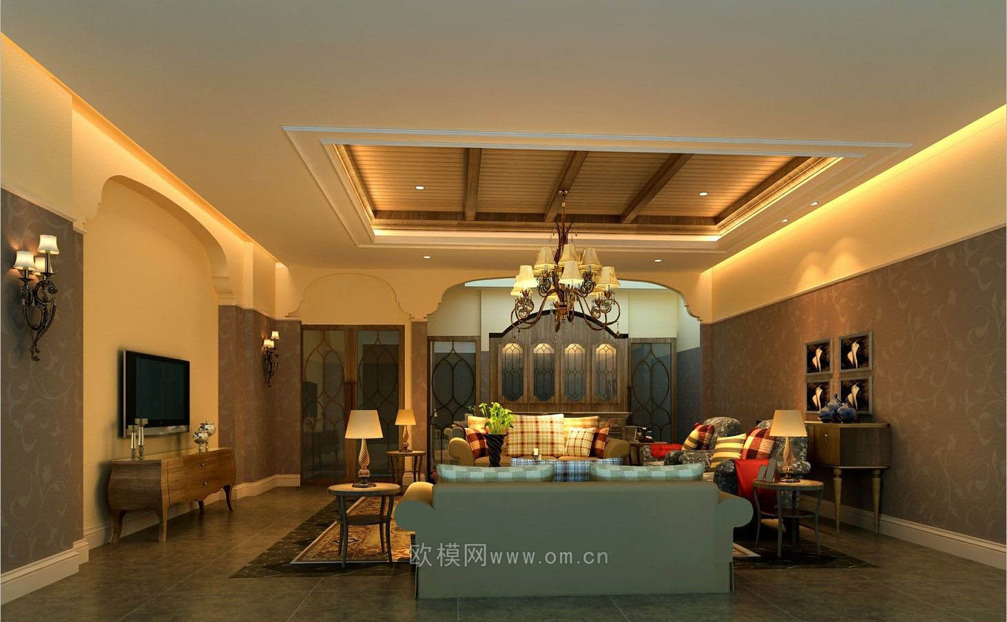 家装CAD(270)下载（渲染图3）