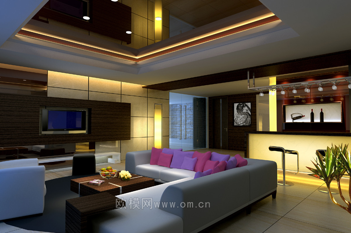 家装CAD(280)下载（渲染图2）