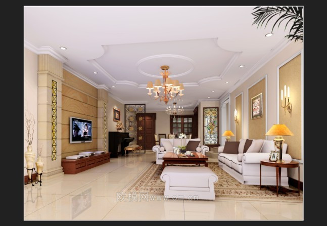 家装CAD(290)下载（渲染图2）