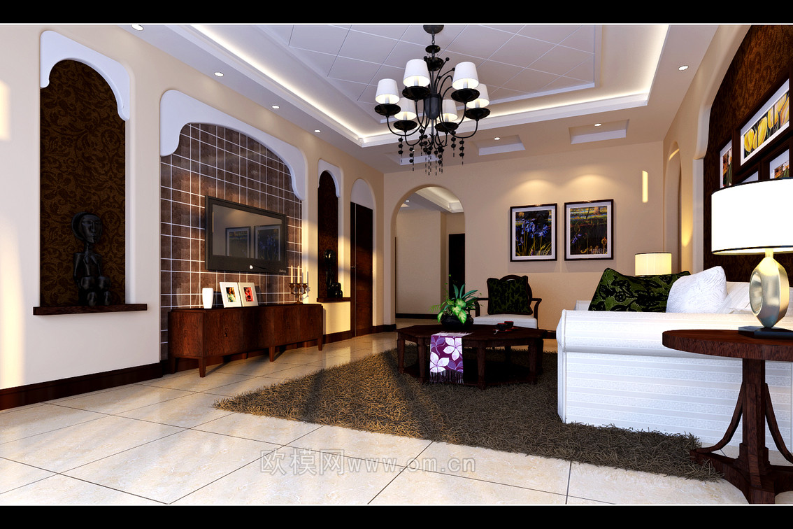 家装CAD(299)下载（渲染图3）