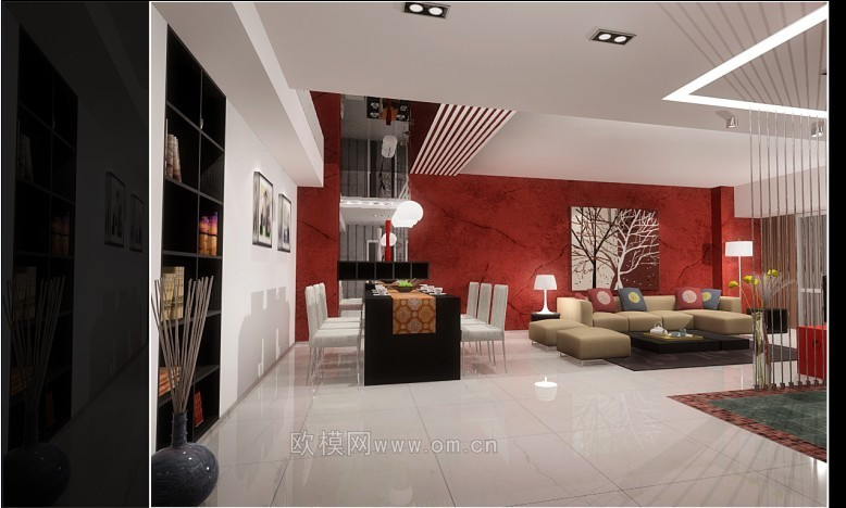 家装CAD(306)下载（渲染图3）