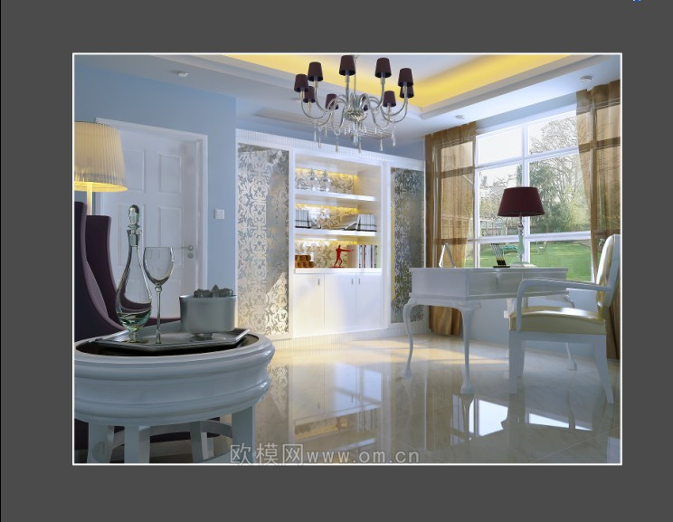 家装CAD(315)下载（渲染图4）