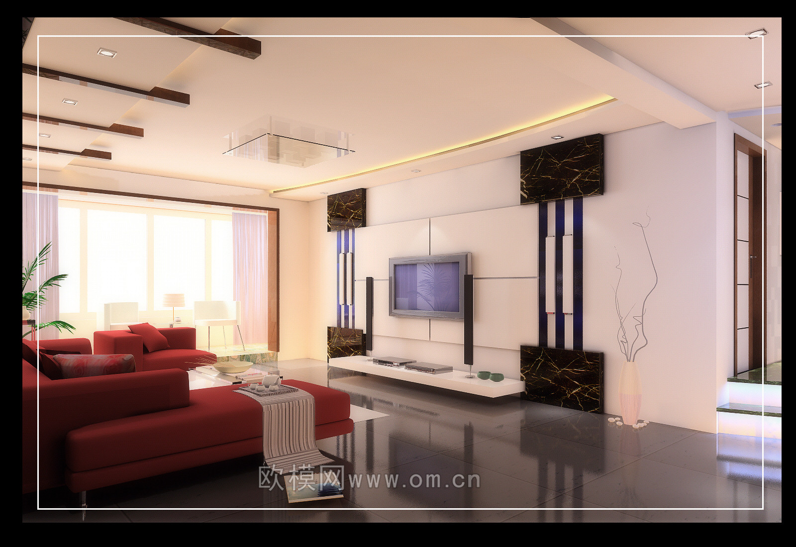 家装CAD(319)下载（渲染图3）