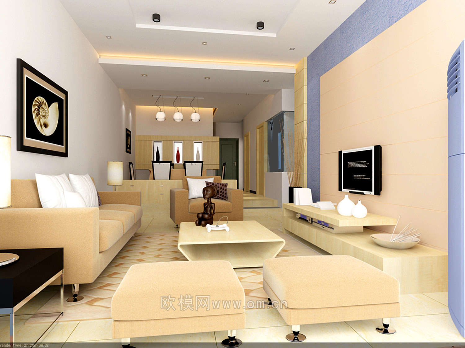 家装CAD(322)下载（渲染图1）