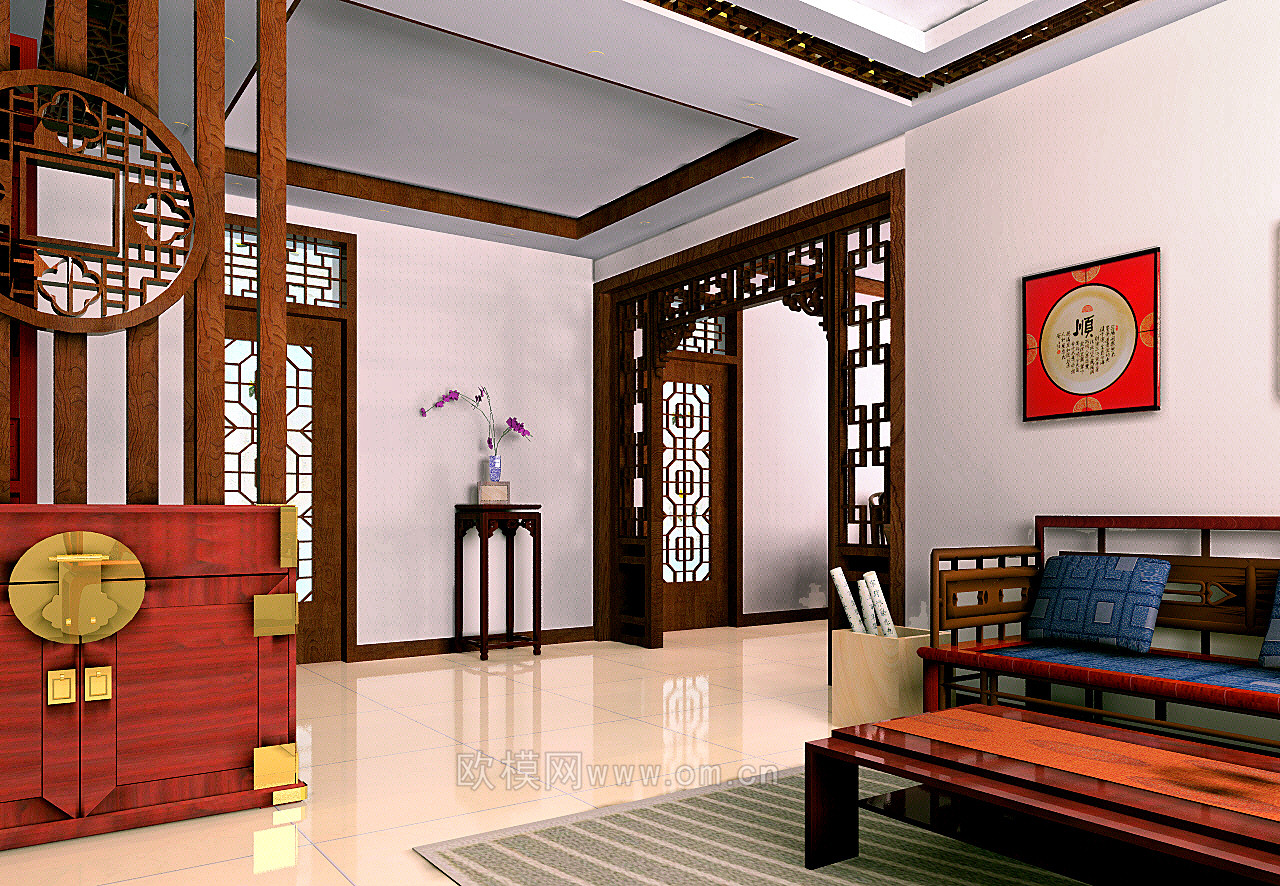 家装CAD(327)下载（渲染图1）