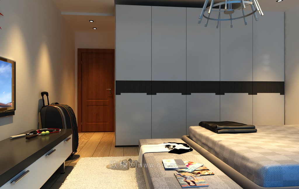 家装cad(335)_精品3d模型_3d模型免费下载_欧模网