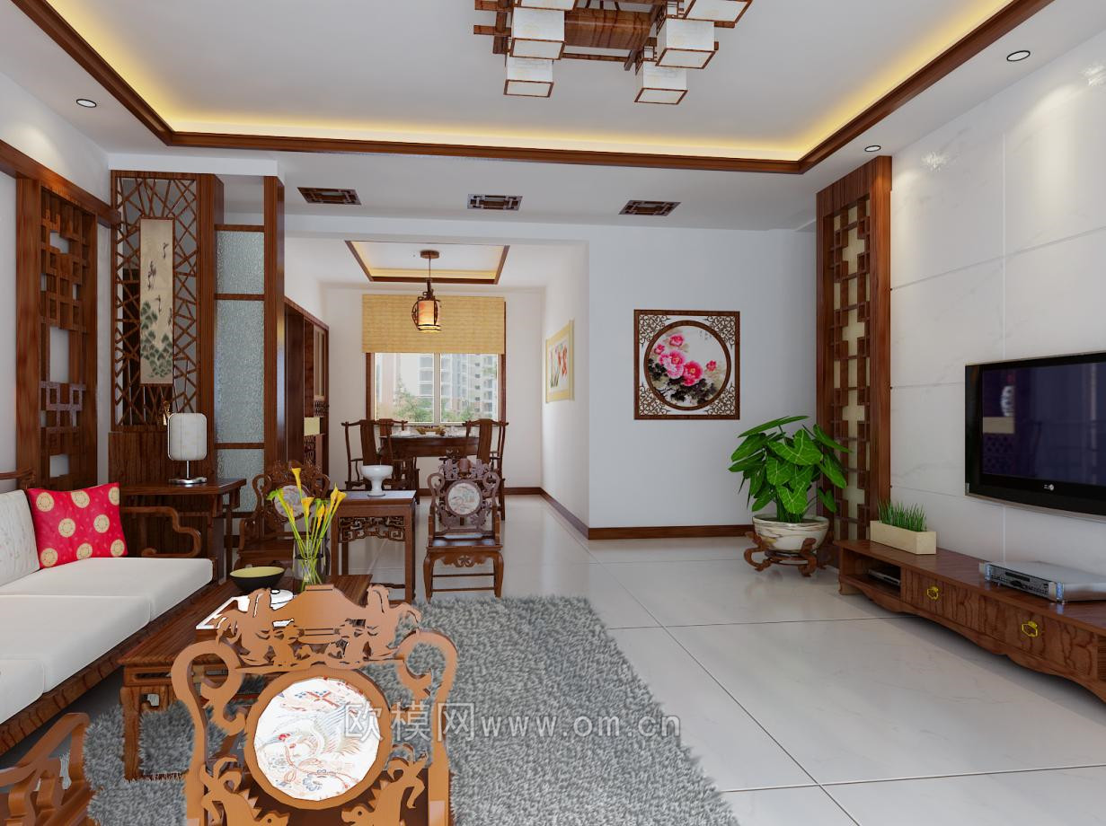 家装CAD(336)下载（渲染图1）