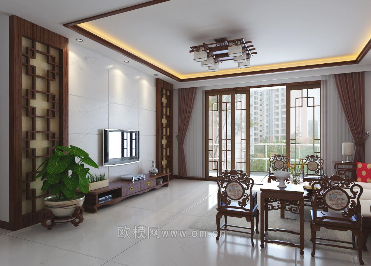 家装CAD(336)下载（渲染图3）