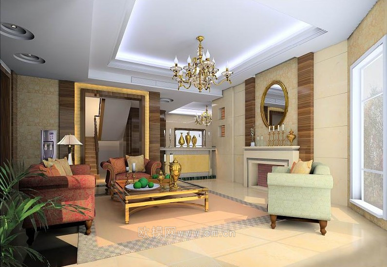 家装CAD(347)下载（渲染图2）