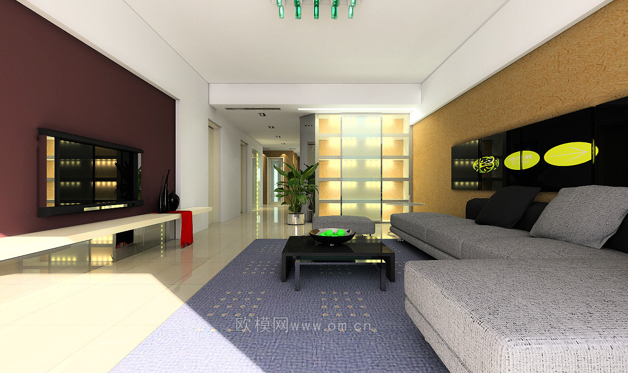 家装CAD(349)下载（渲染图3）