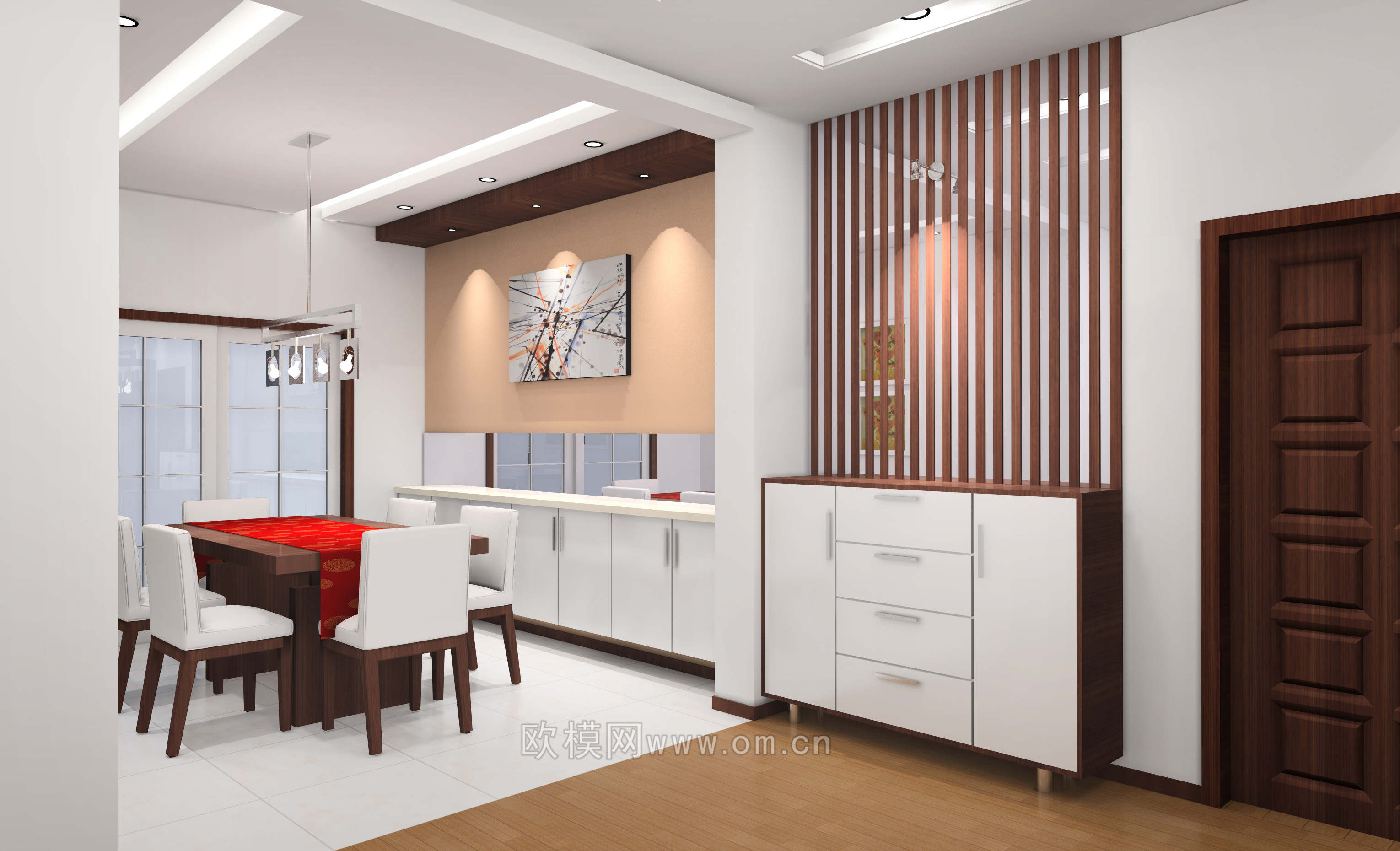 家装CAD(358)下载（渲染图1）