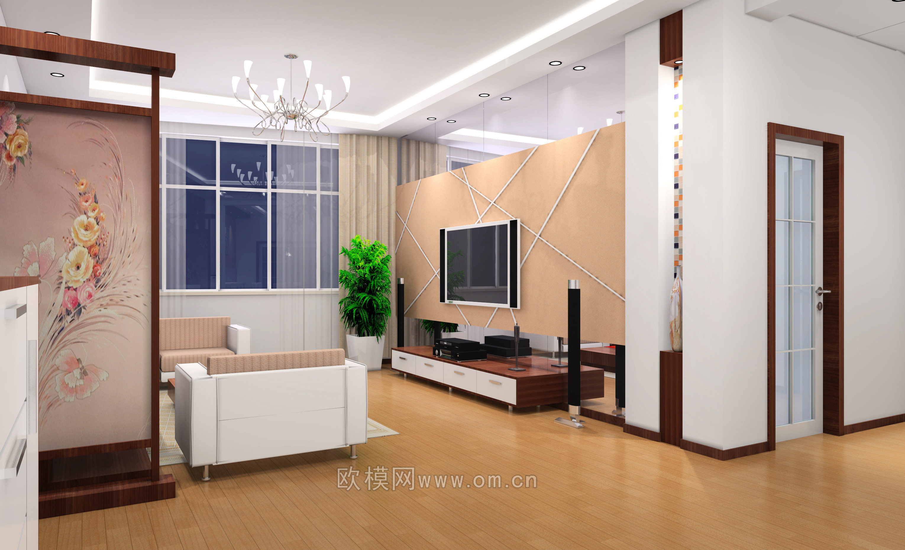 家装CAD(358)下载（渲染图2）