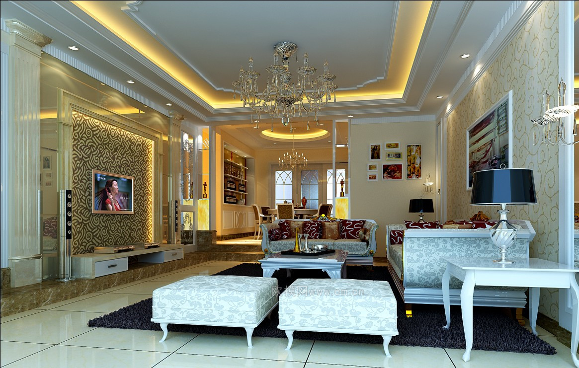 家装CAD(378)下载（渲染图1）