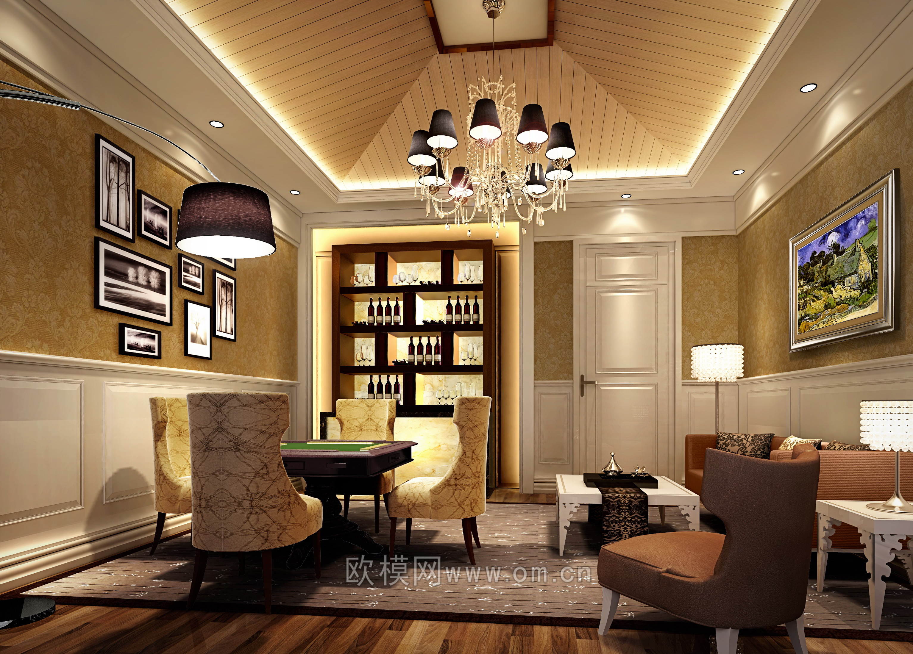 家装CAD(385)下载（渲染图3）