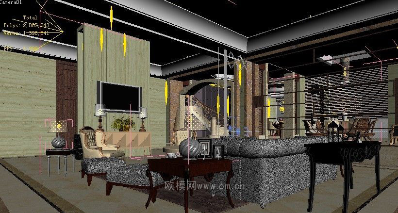 家装CAD(386)下载（渲染图1）