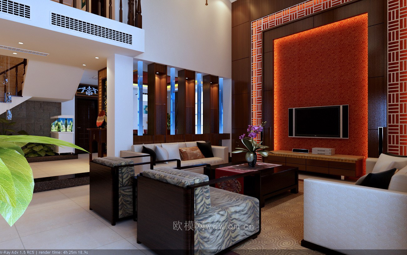 家装CAD(404)下载（渲染图1）