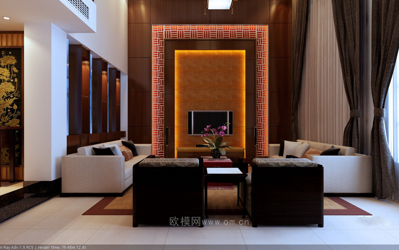 家装CAD(404)下载（渲染图4）