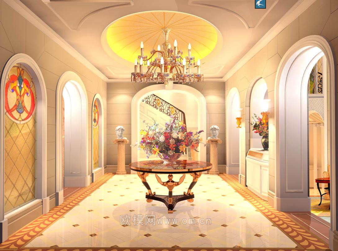 家装CAD(408)下载（渲染图3）