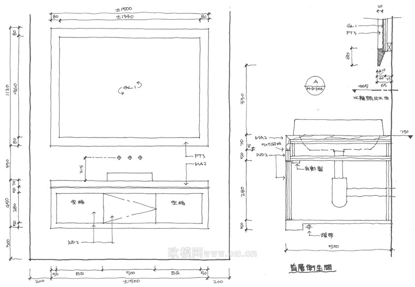 家裝CAD(427)下載(渲染圖2)