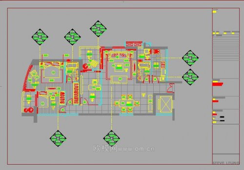 家装CAD(44)下载（渲染图2）