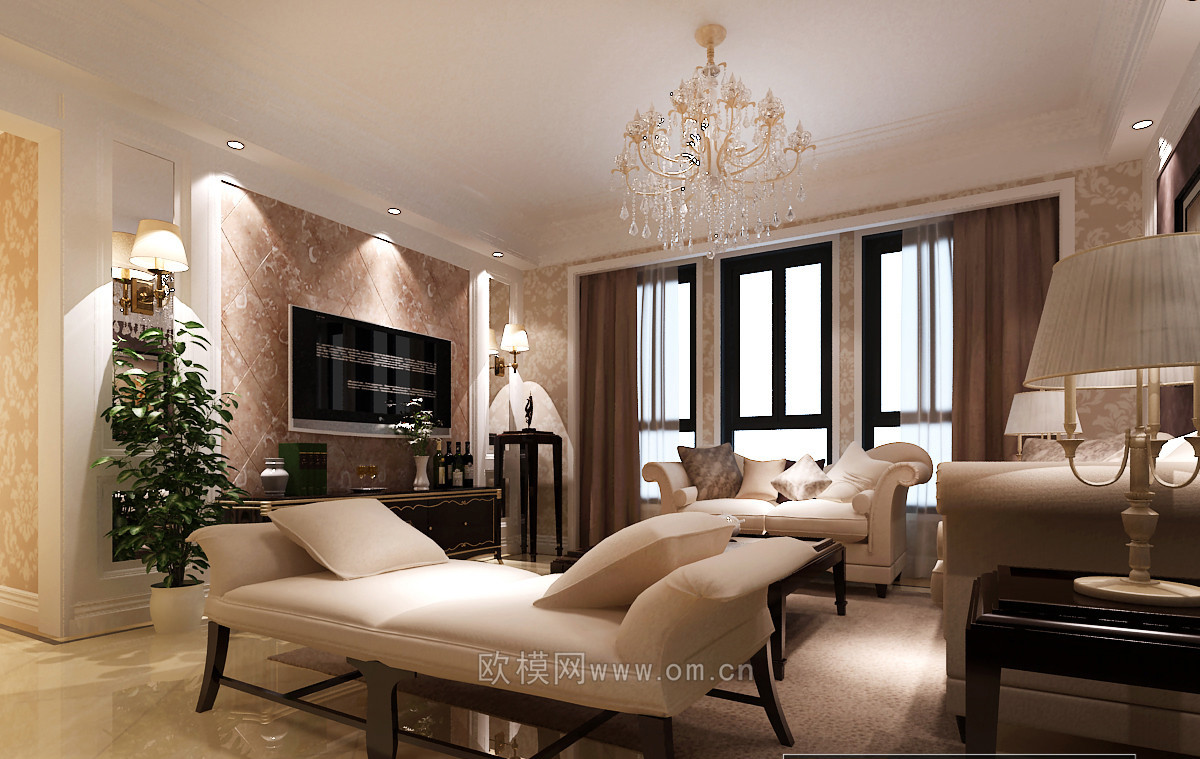 家装CAD(450)下载（渲染图1）