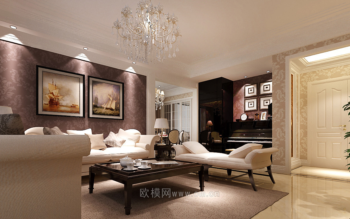 家装CAD(450)下载（渲染图3）