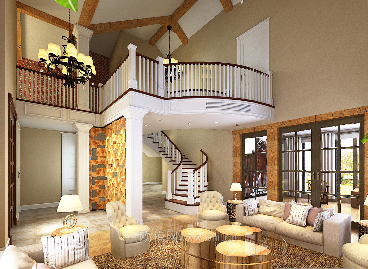 家装CAD(455)下载（渲染图1）