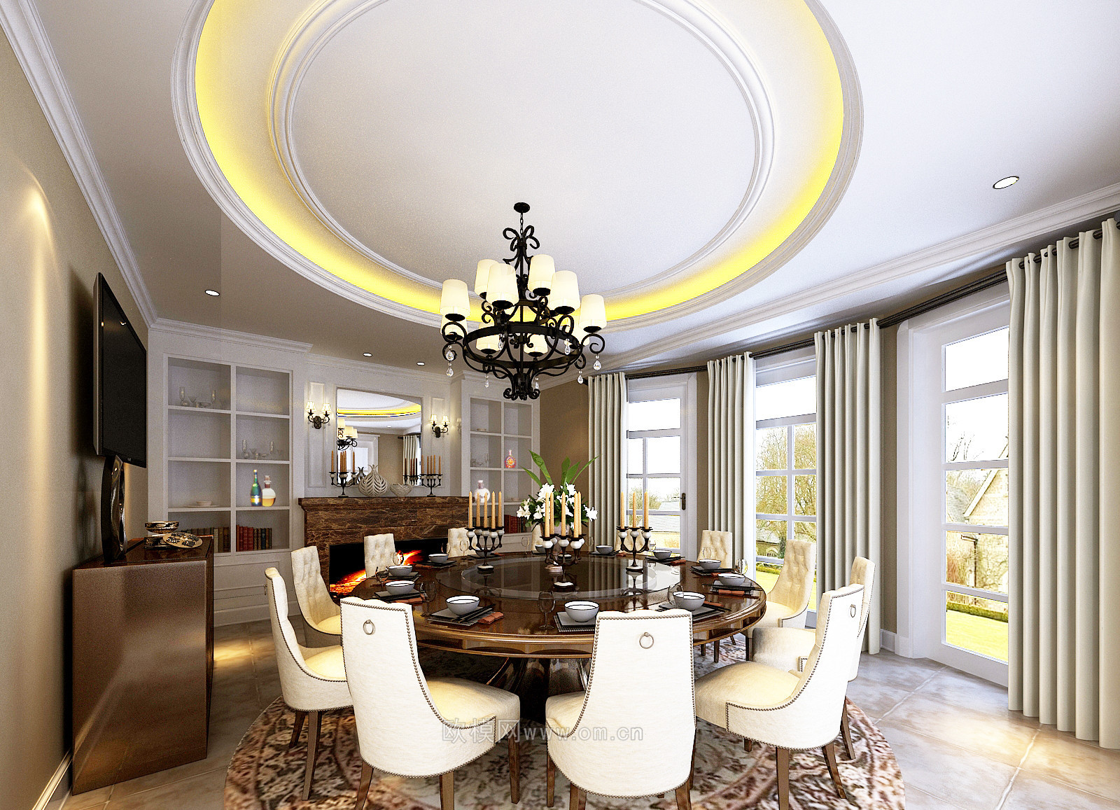 家装CAD(455)下载（渲染图3）