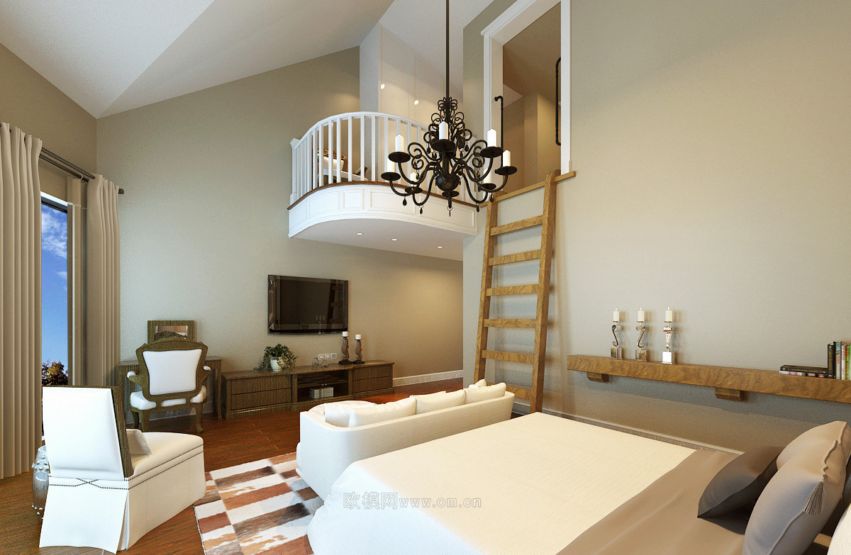 家装CAD(455)下载（渲染图4）