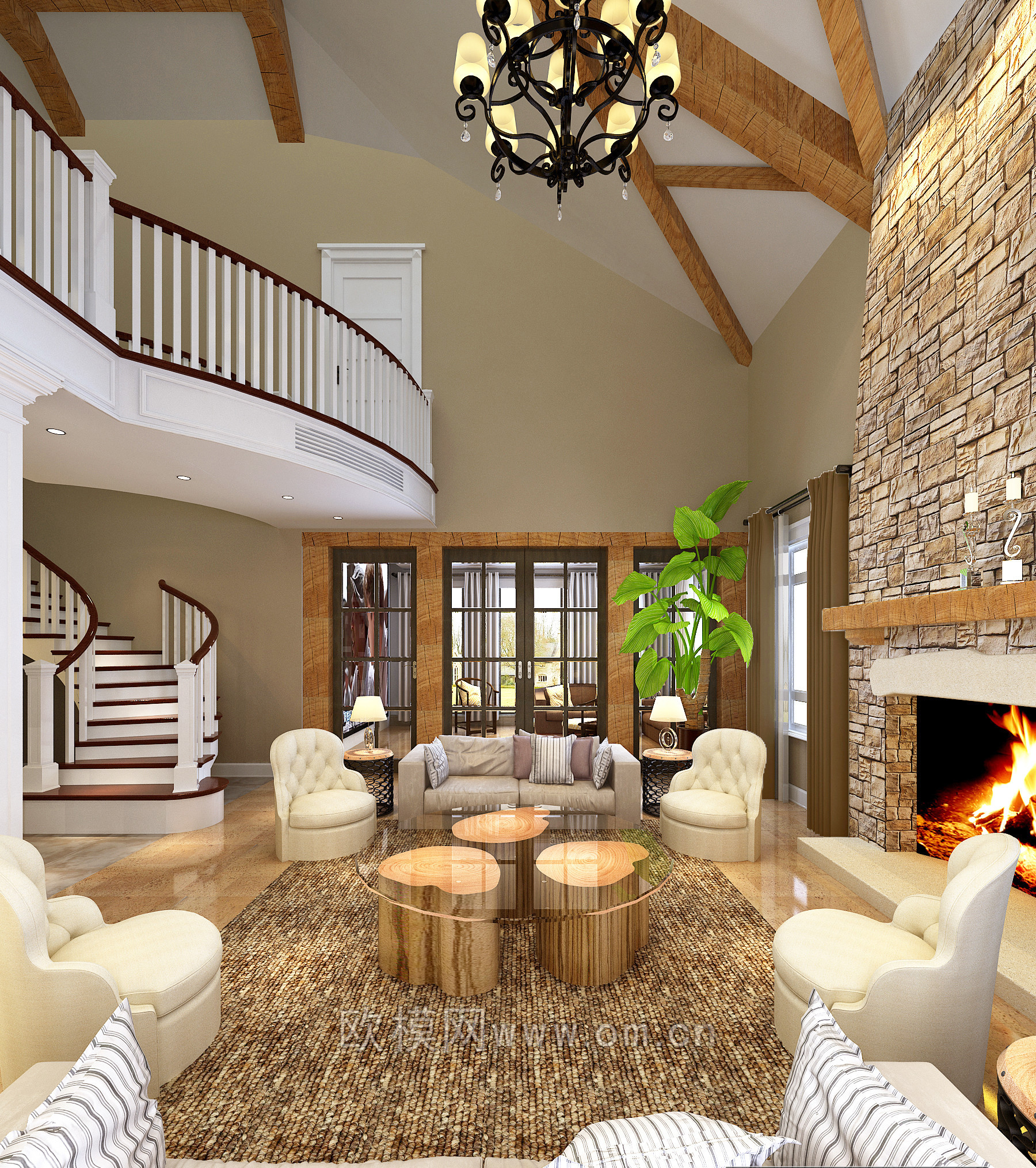 家装CAD(455)下载（渲染图5）