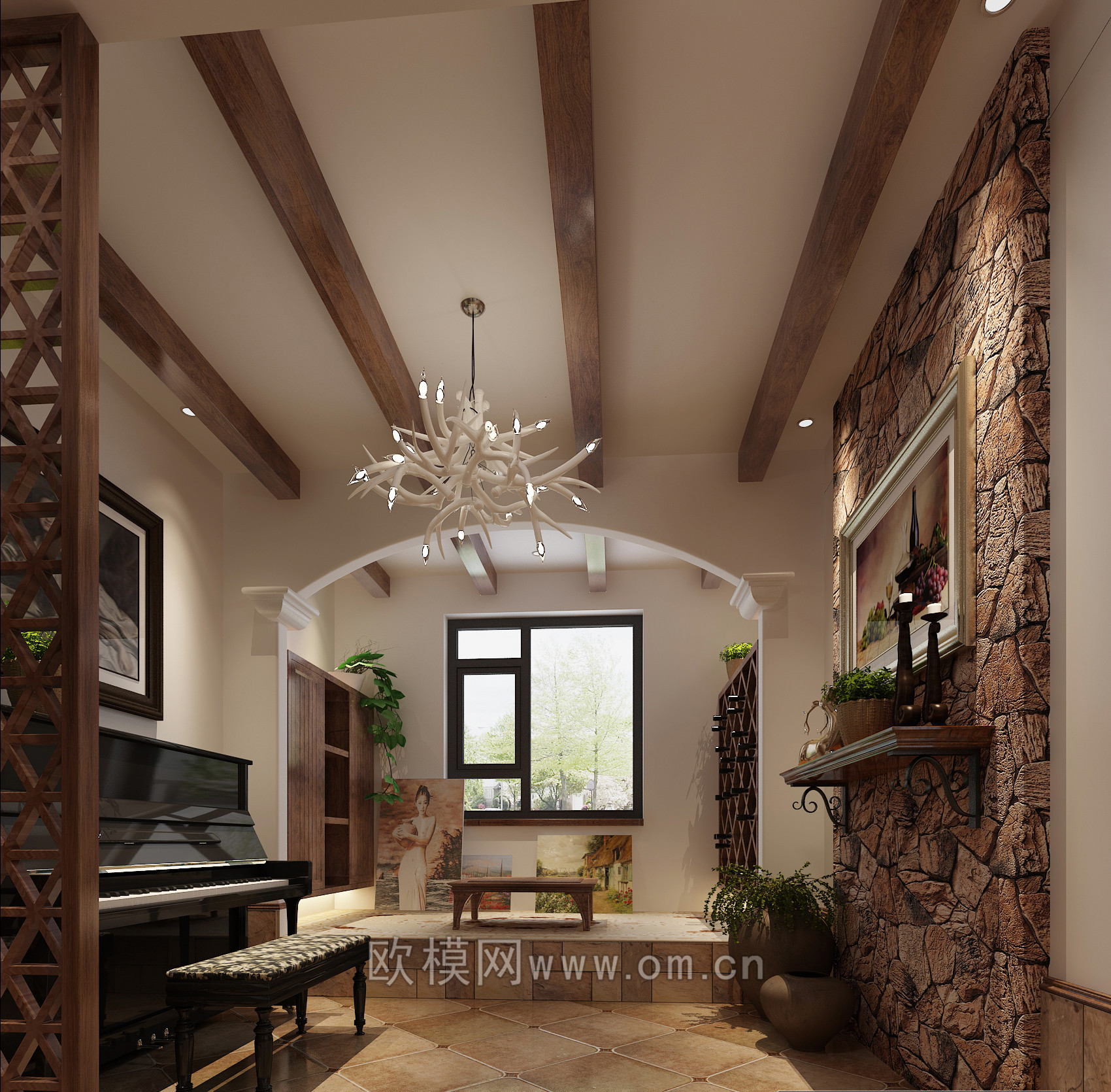 家装CAD(459)下载（渲染图4）