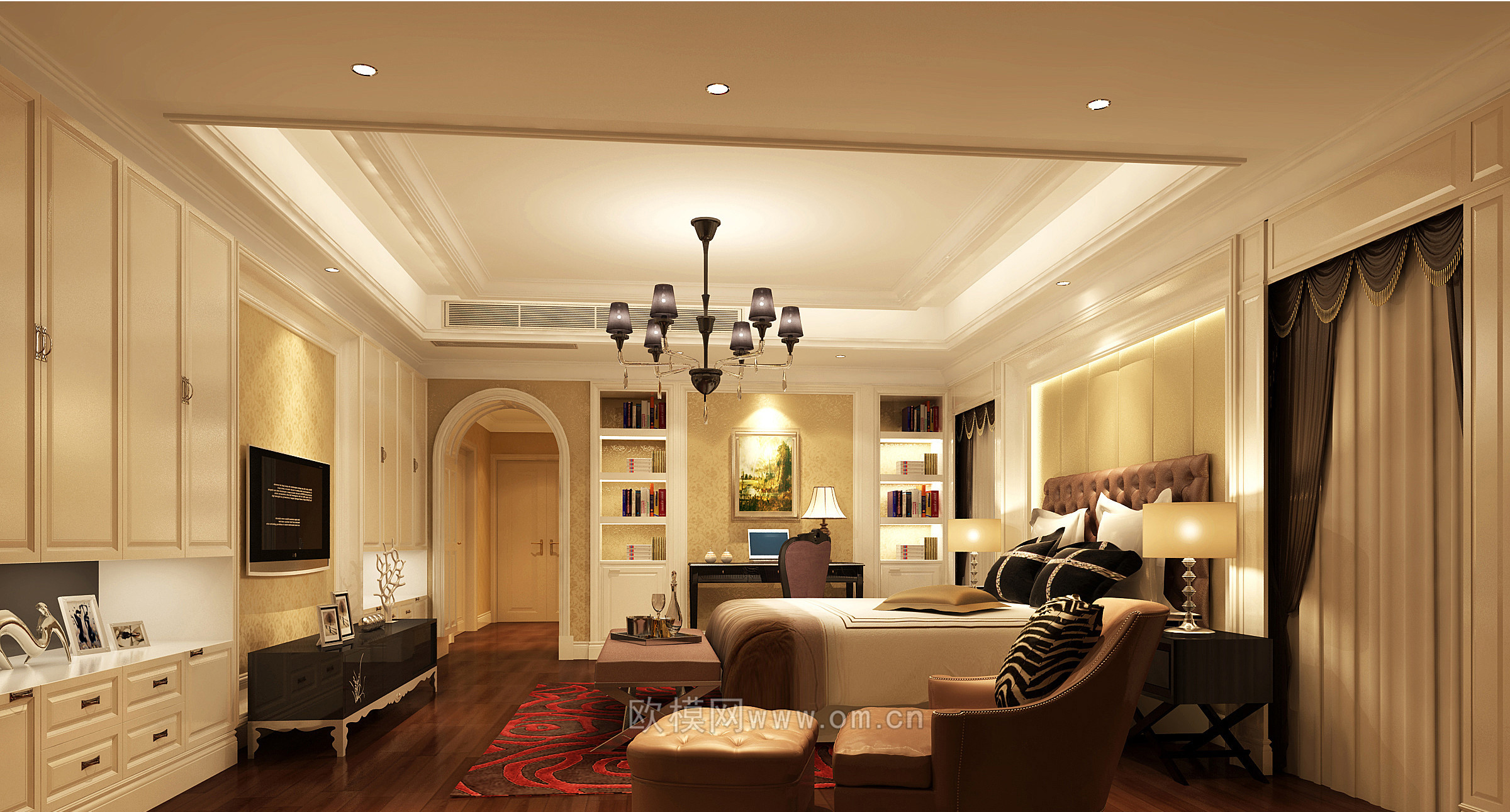 家装CAD(462)下载（渲染图1）