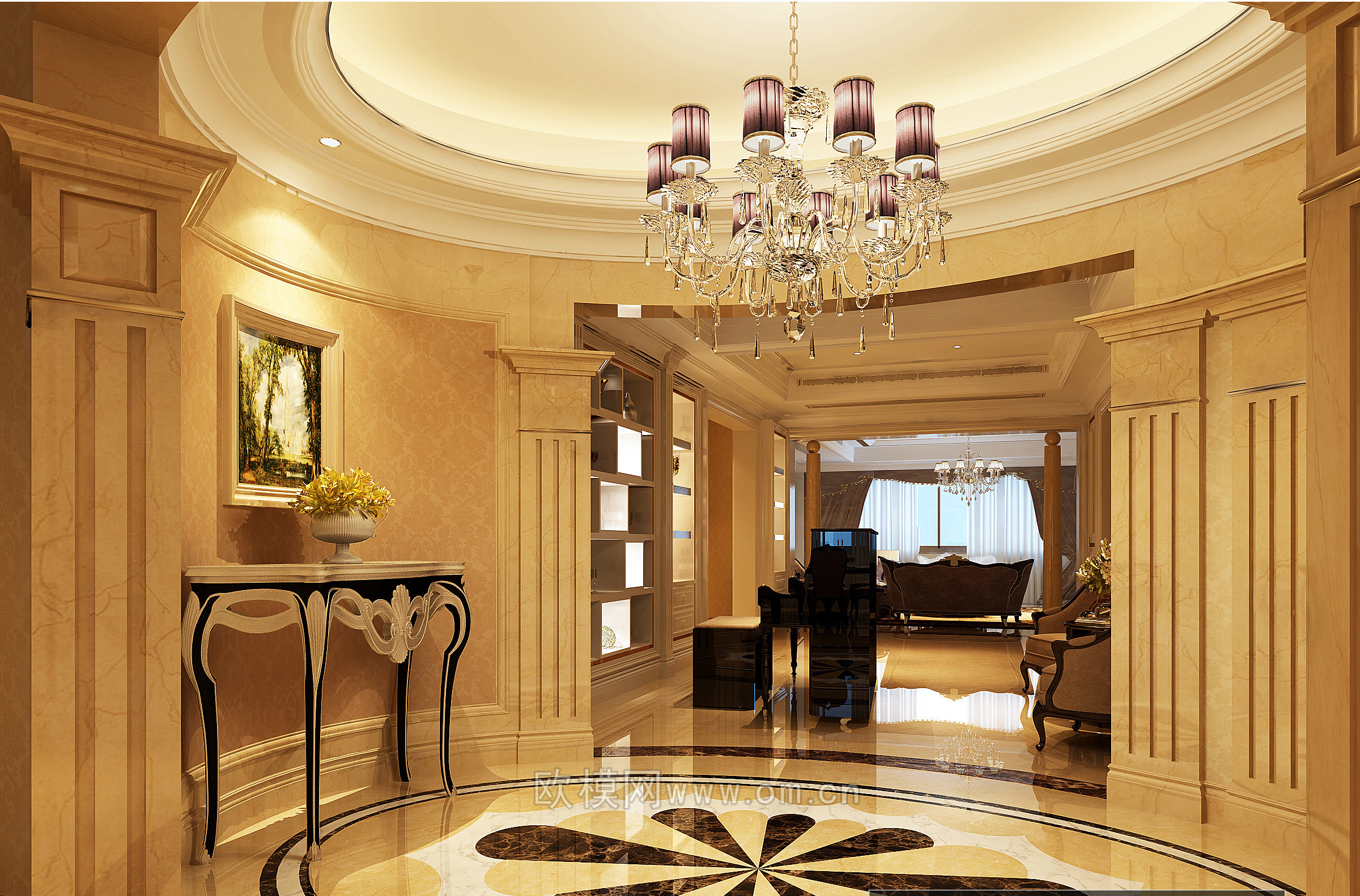 家装CAD(462)下载（渲染图2）