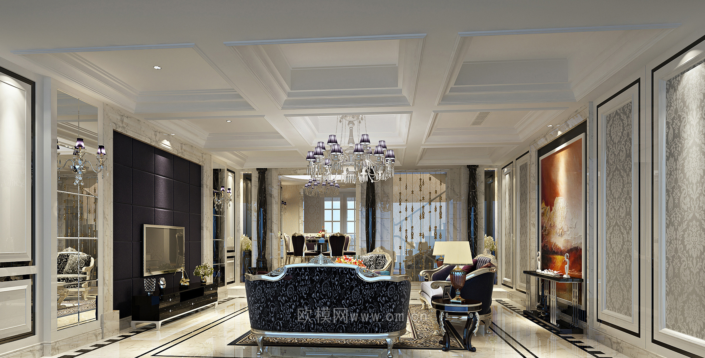 家装CAD(463)下载（渲染图4）