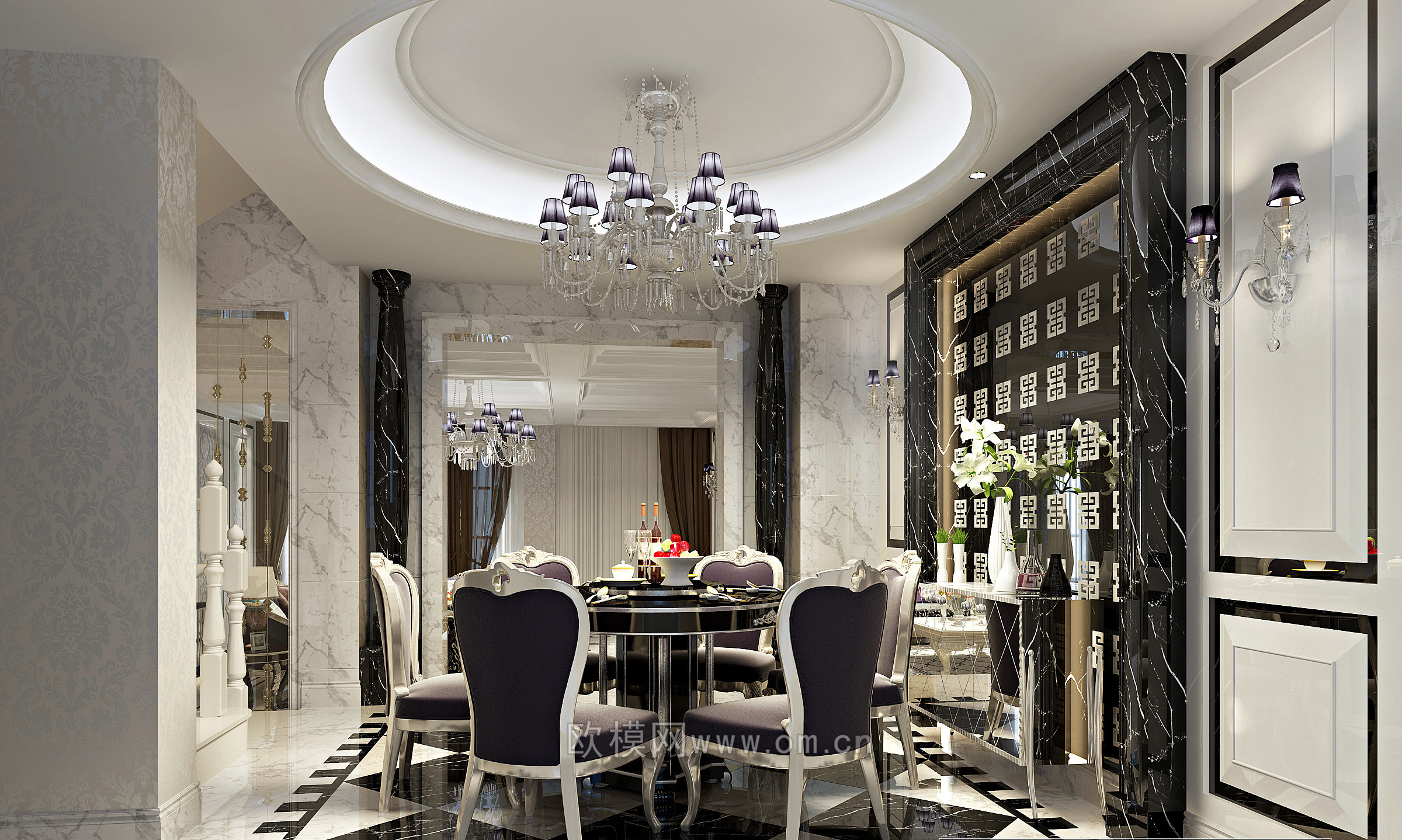 家装CAD(463)下载（渲染图3）