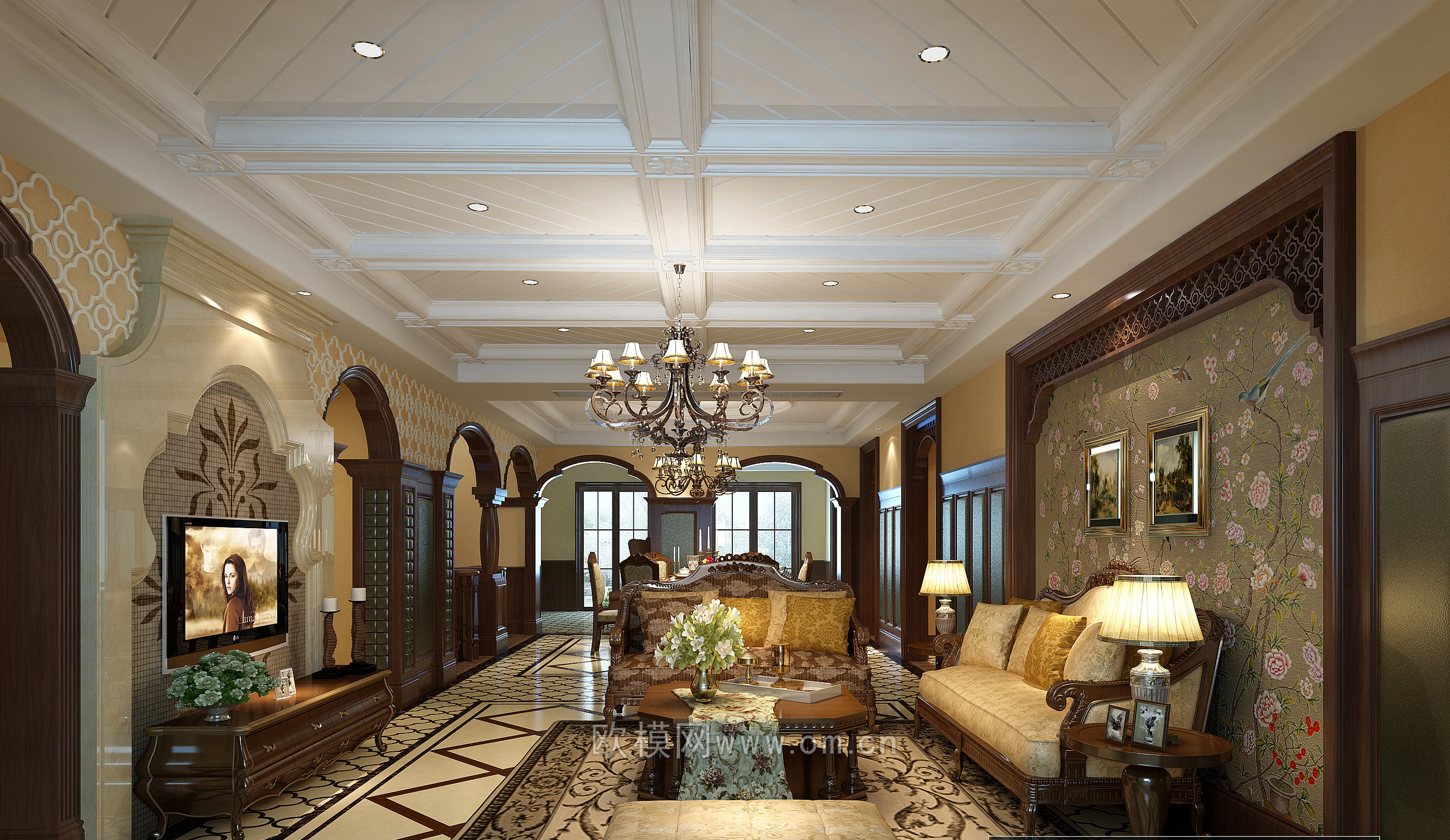 家装CAD(469)下载（渲染图2）