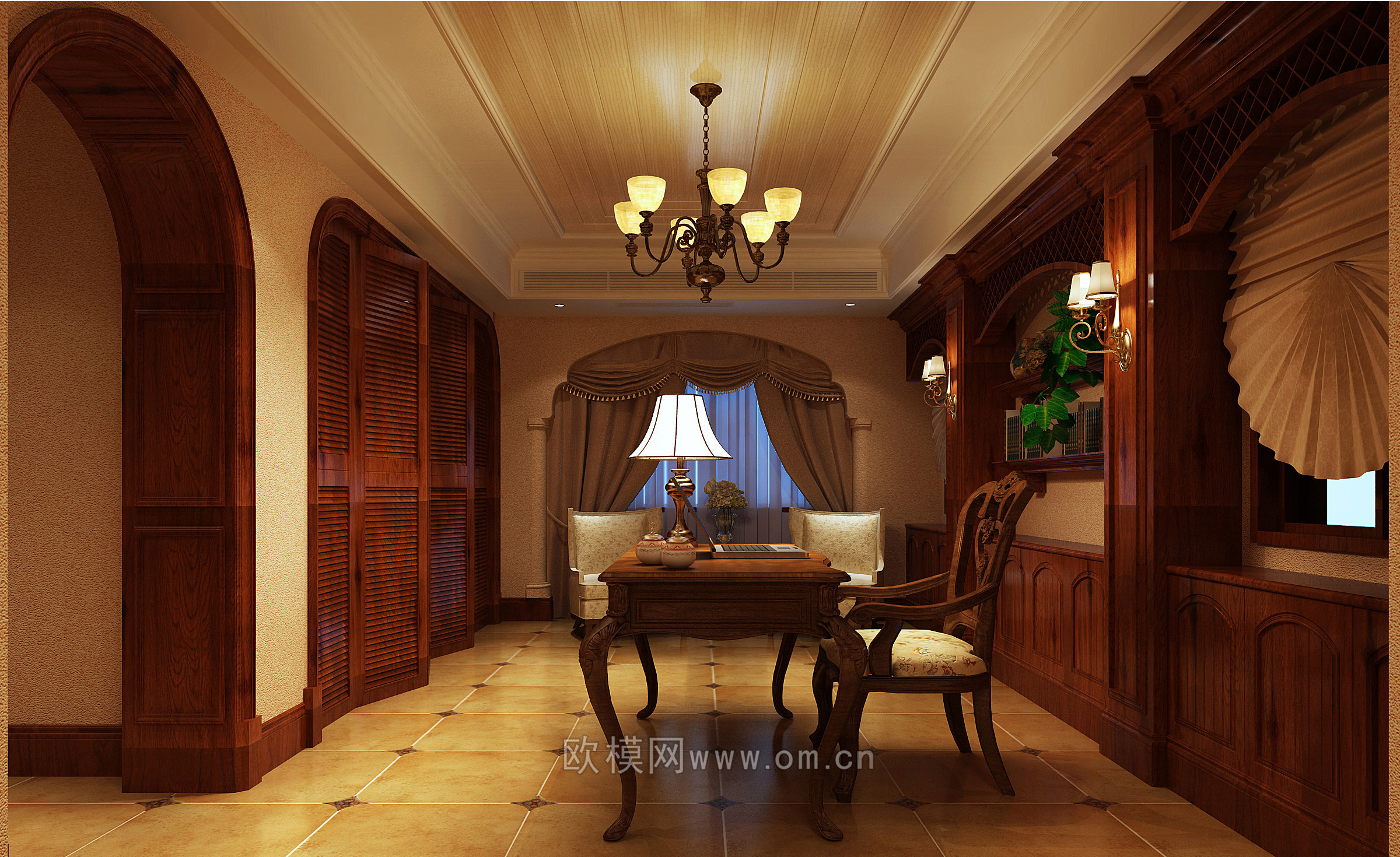 家装CAD(471)下载（渲染图4）