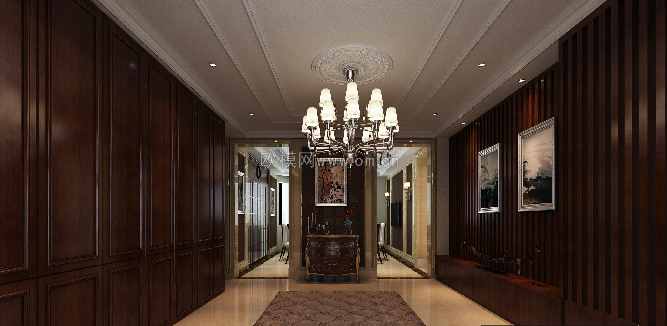 家装CAD(487)下载（渲染图1）