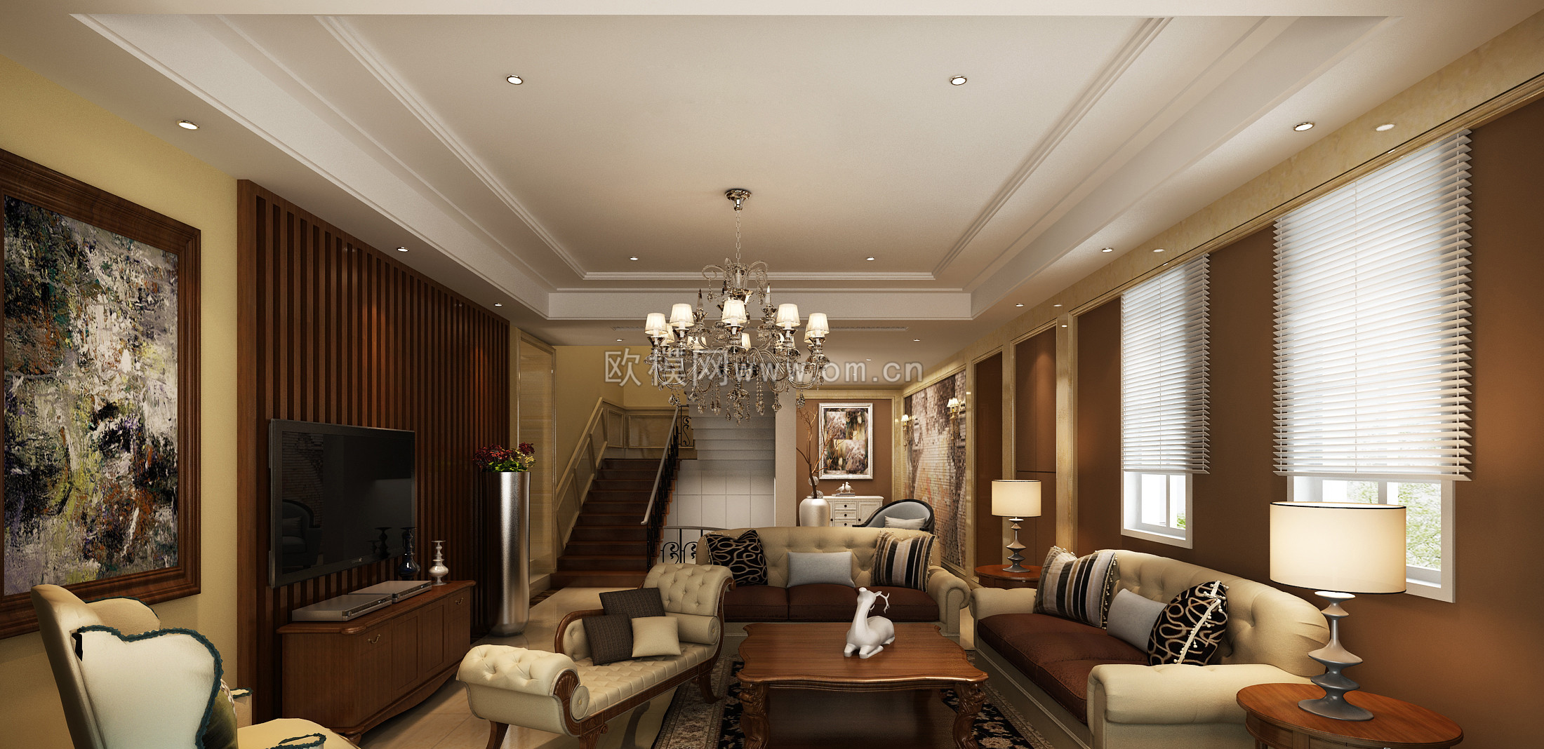 家装CAD(487)下载（渲染图4）