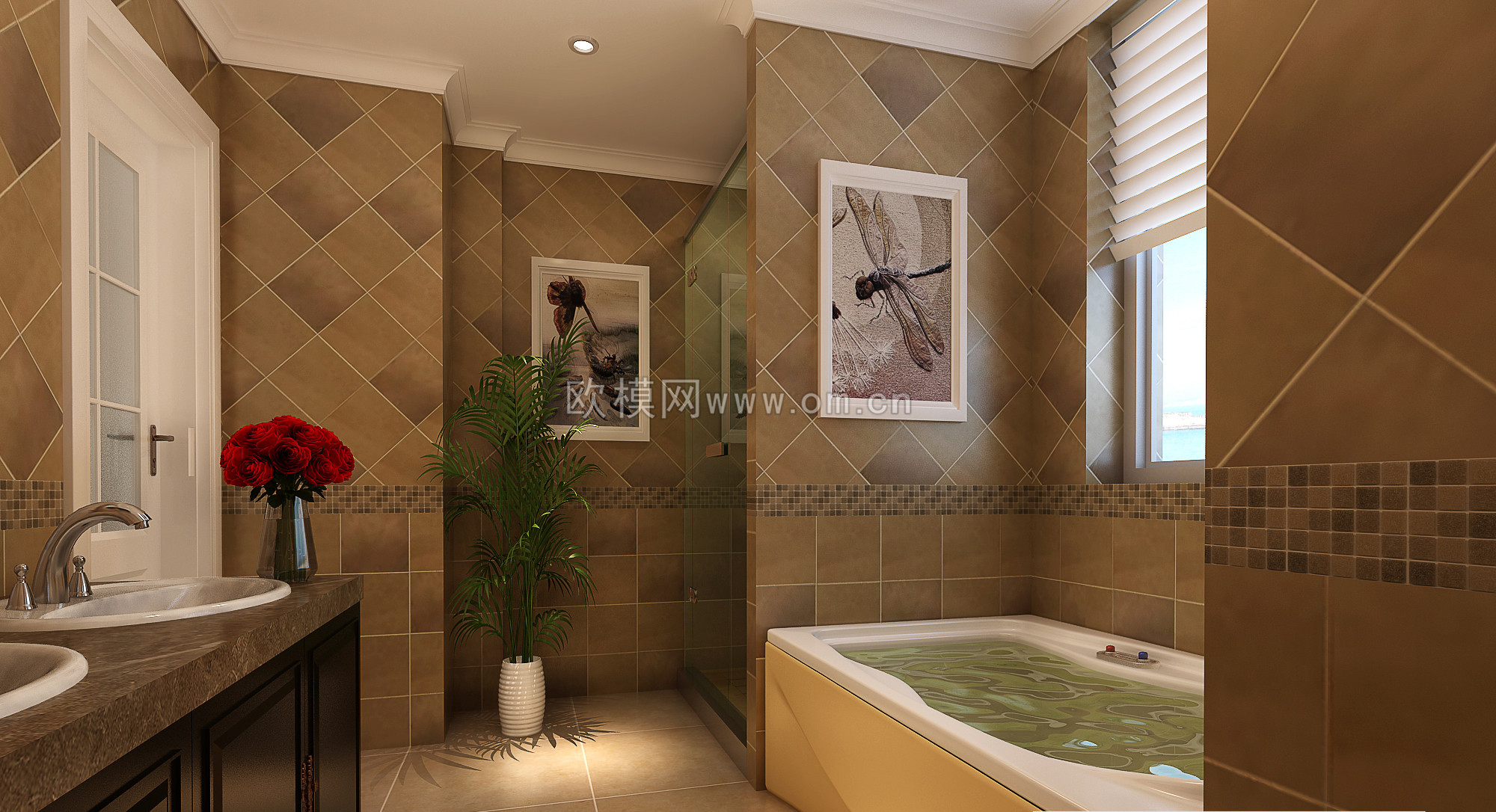 家装CAD(488)下载（渲染图2）