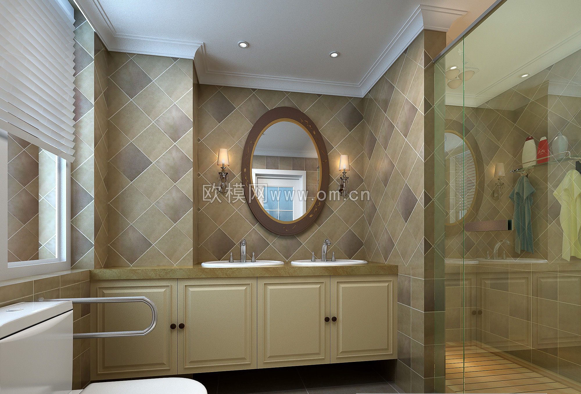 家装CAD(488)下载（渲染图4）