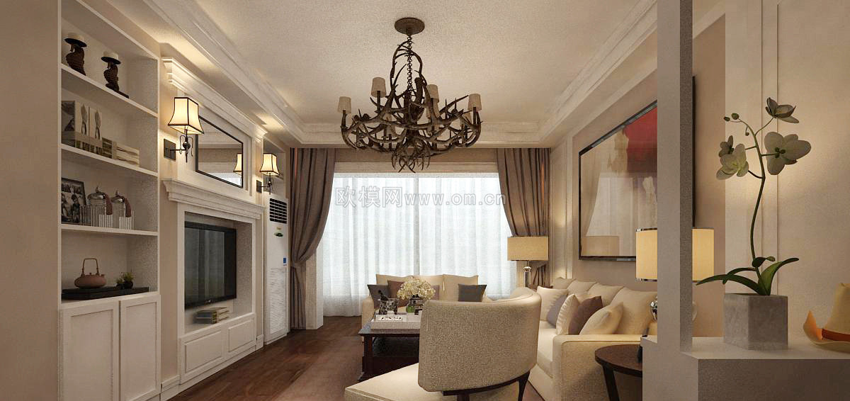 家装CAD(491)下载（渲染图2）