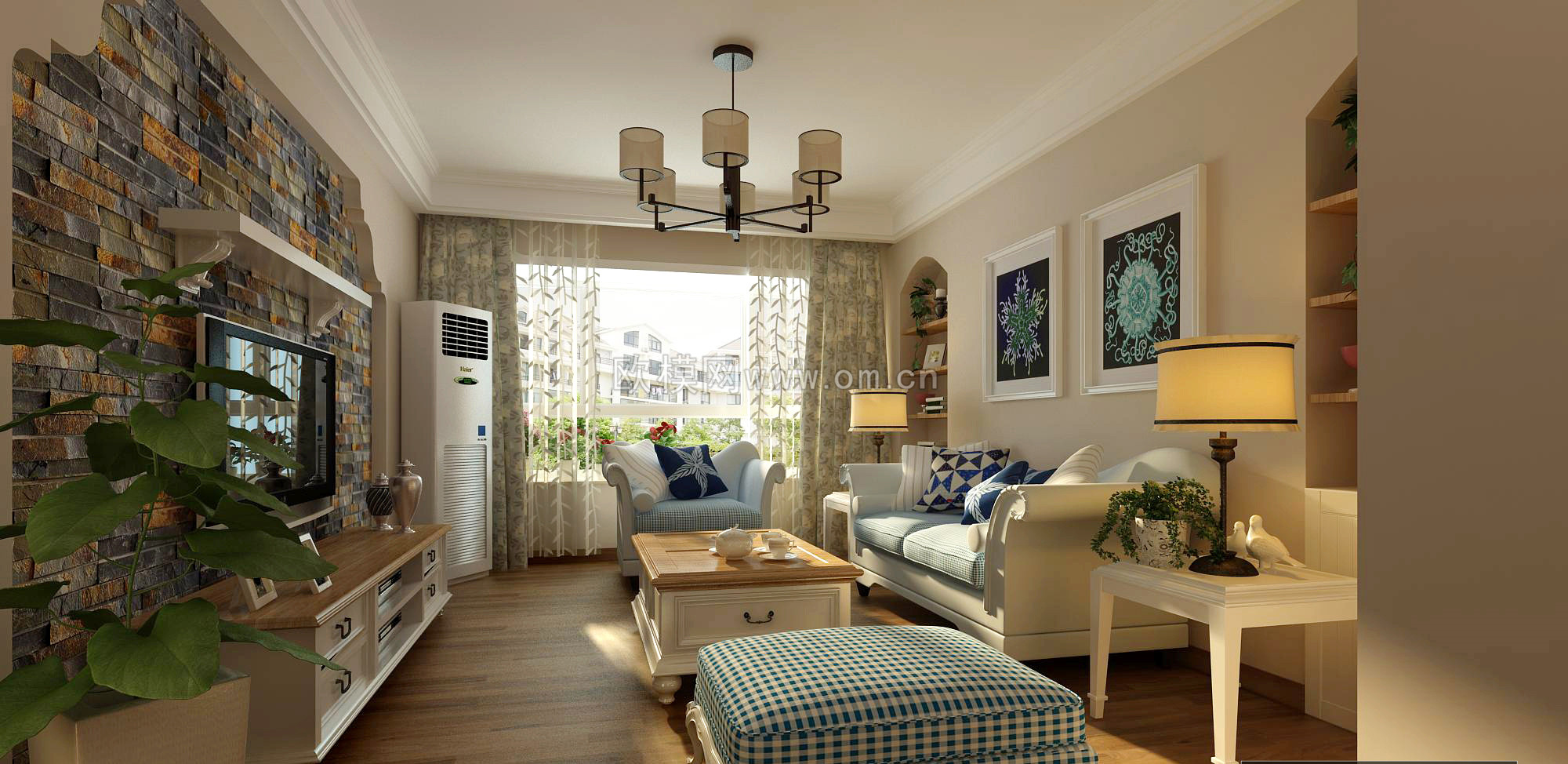 家装CAD(492)下载（渲染图1）