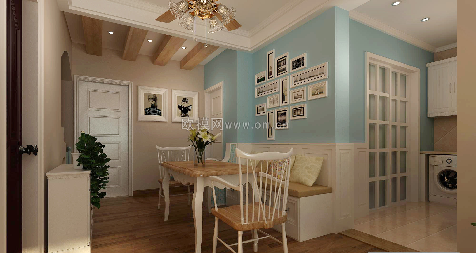 家装CAD(492)下载（渲染图3）