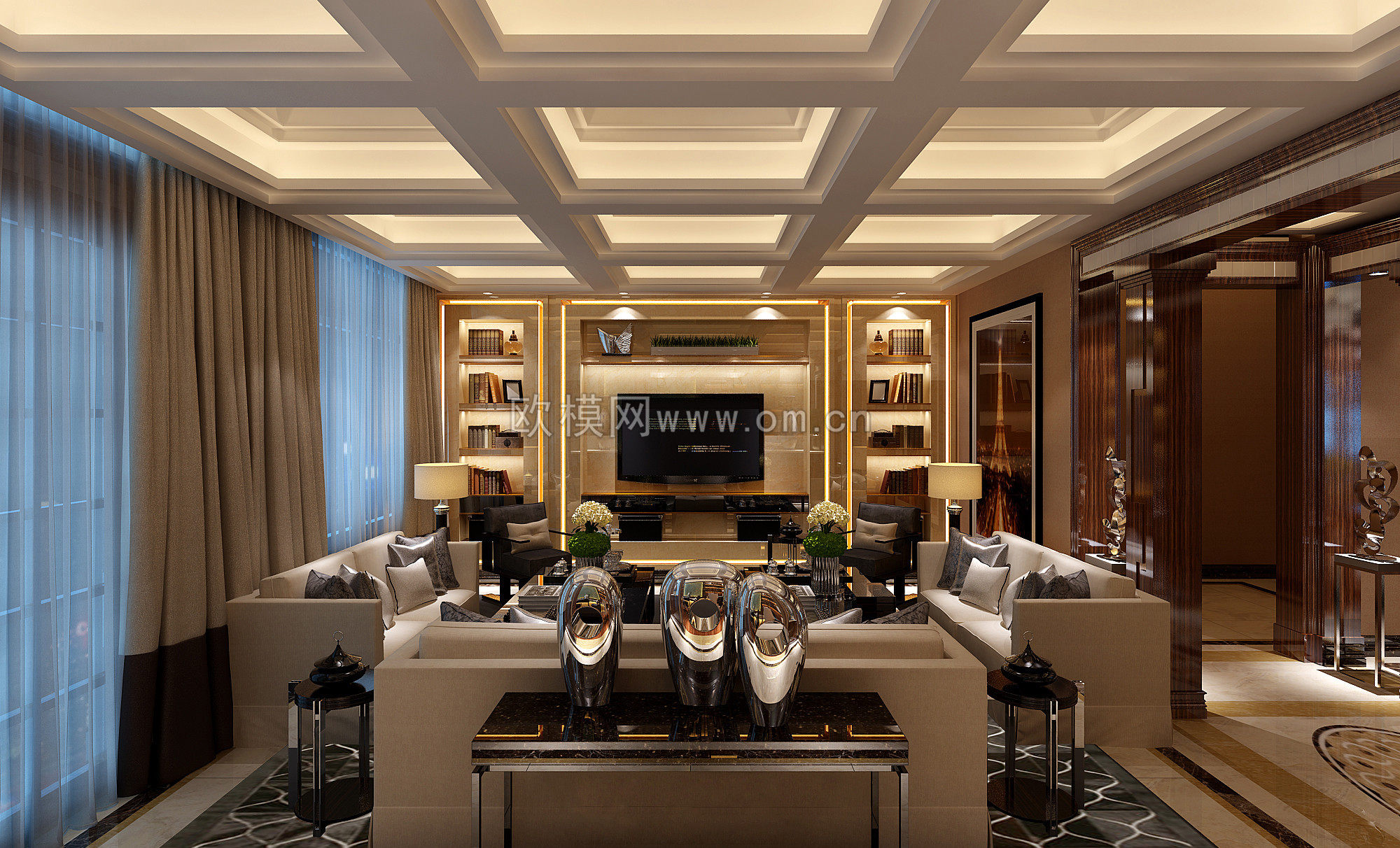 家装CAD(501)下载（渲染图1）