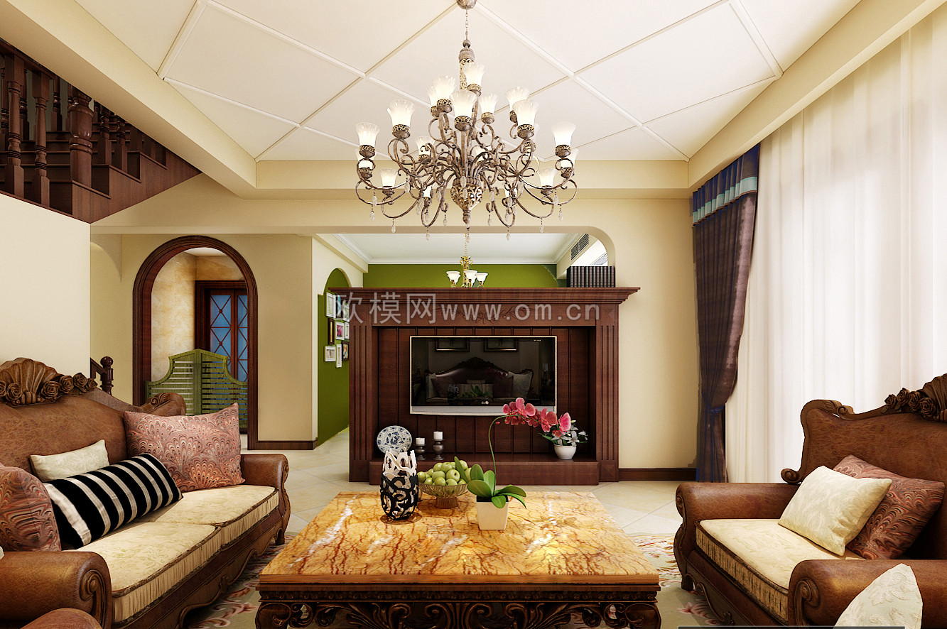 家装CAD(505)下载（渲染图1）