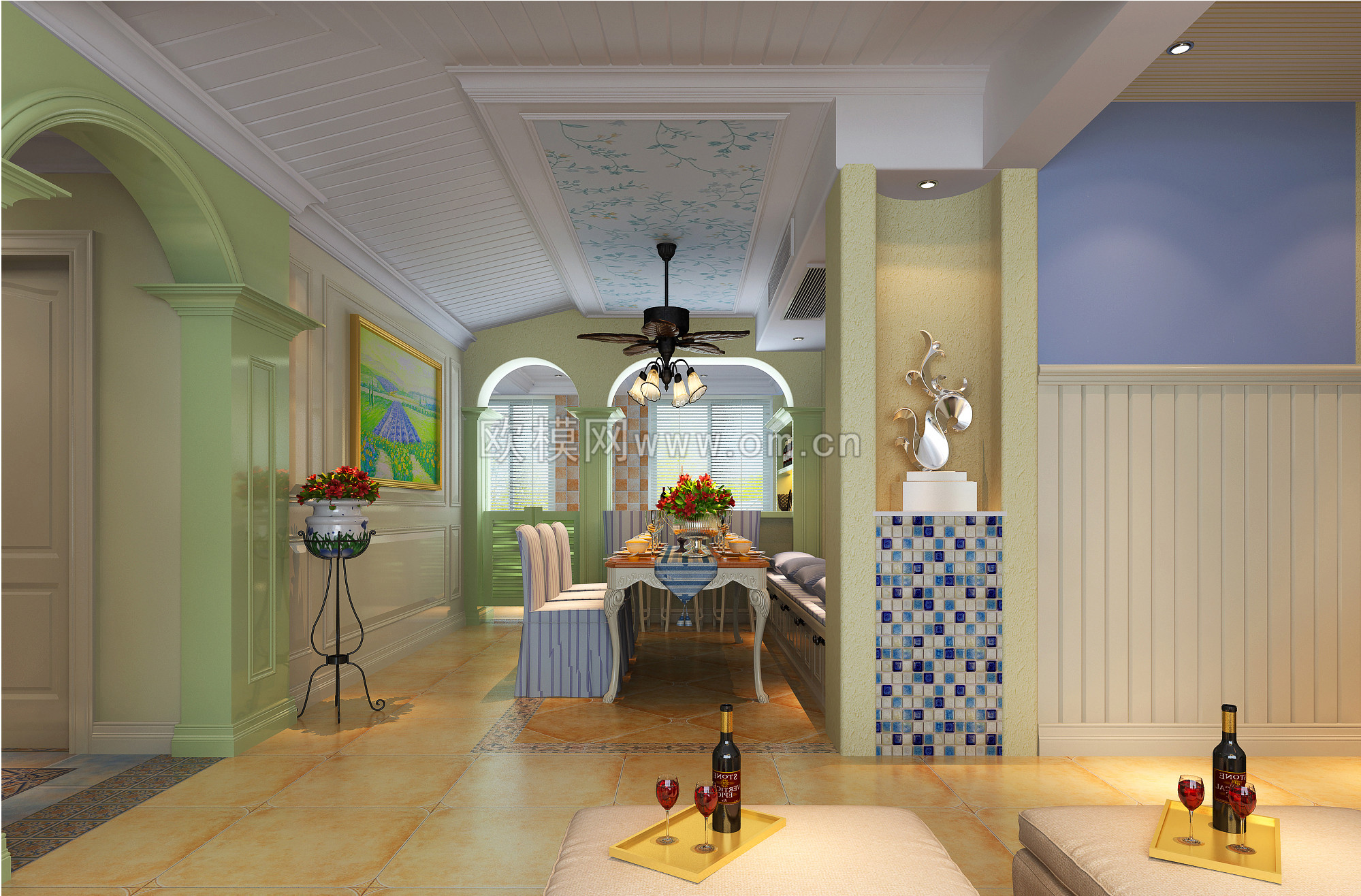 家装CAD(510)下载（渲染图2）